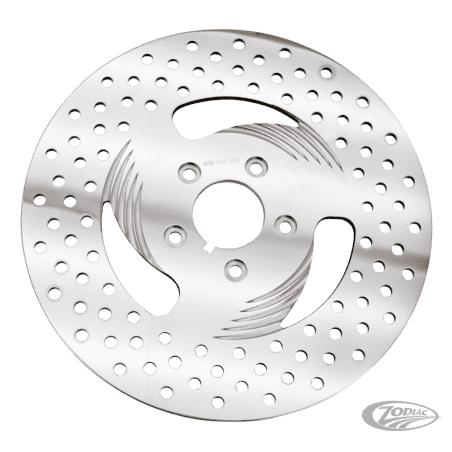 DISCHI FRENO REVOLUTION "DIREZIONALI" FORATI, LUCIDATI