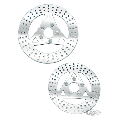 DISCHI FRENO IN ACCIAIO INOX LUCIDATO