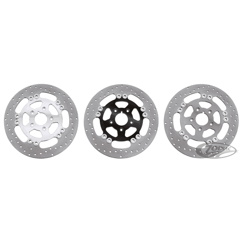 DISCHI FLOTTANTI HARRISON CON CENTRO IN ALLUMINIO BILLET