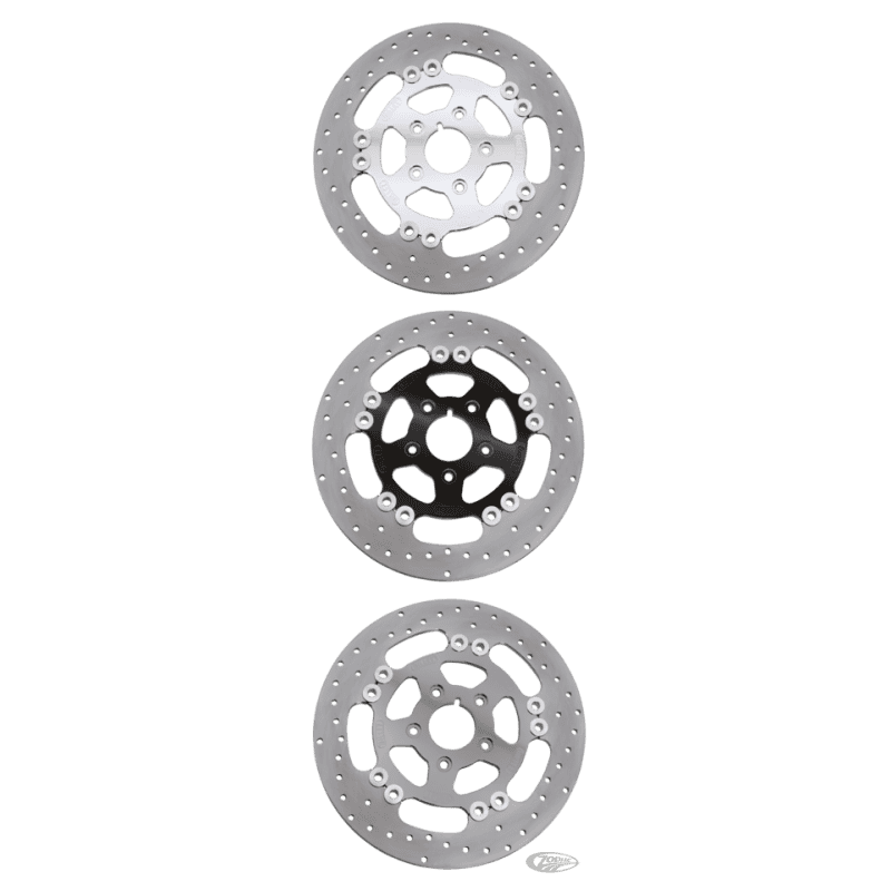 DISCHI FLOTTANTI HARRISON CON CENTRO IN ALLUMINIO BILLET