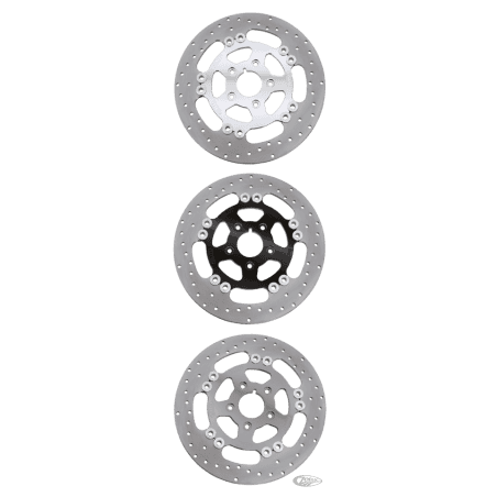 DISCHI FLOTTANTI HARRISON CON CENTRO IN ALLUMINIO BILLET