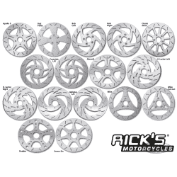 DISCHI FRENO RICK'S IN ACCIAIO INOX