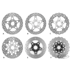 DISCHI FRENO CUSTOM EBC IN ACCIAIO INOX