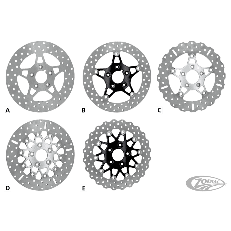 DISCHI FRENO CUSTOM EBC IN ACCIAIO INOX