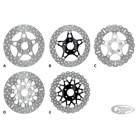 DISCHI FRENO CUSTOM EBC IN ACCIAIO INOX