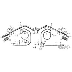 MANUBRI E COMANDI PER FORCELLE SPRINGER DAL 1937 AL 1948 2