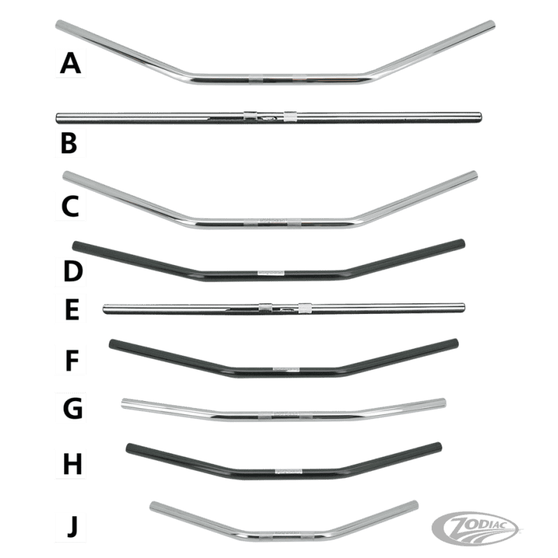 MANUBRI FEHLING DRAG BAR DA UN POLLICE