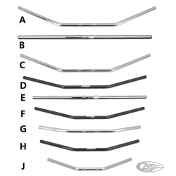 MANUBRI FEHLING DRAG BAR DA UN POLLICE 2