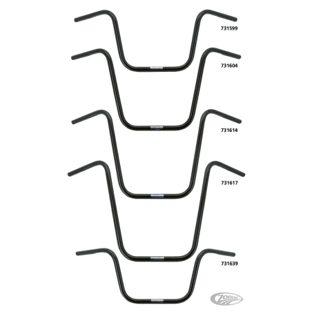 MANUBRI FEHLING APEHANGER DA UN POLLICE DI DIAMETRO