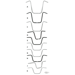 MANUBRI FEHLING APEHANGER DA UN POLLICE DI DIAMETRO