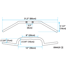 MANUBRI CLUBMAN PER SPORTSTER 2