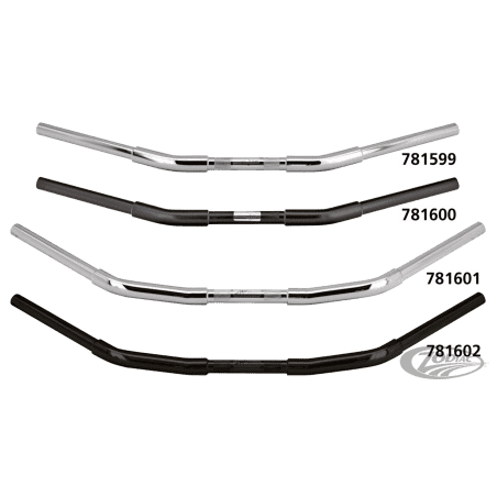 MANUBRI FAT DRAG BAR FEHLING PER RISER DA UN POLICE DI DIAMETRO