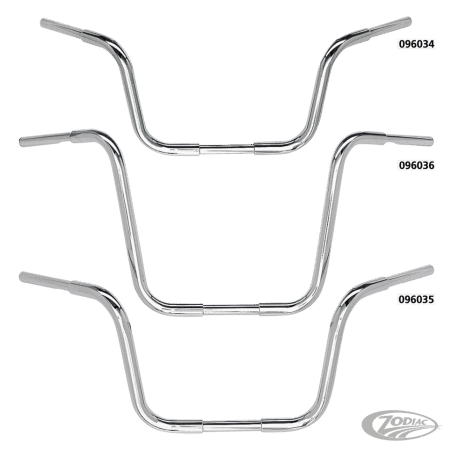 MANUBRI APE HANGER ZODIAC "FAT BUBBA"