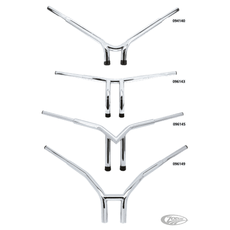 MANUBRI T-BAR ZODIAC "FAT BUBBA"