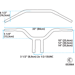 MANUBRI ZODIAC CLUBSTYLE CHUBBY