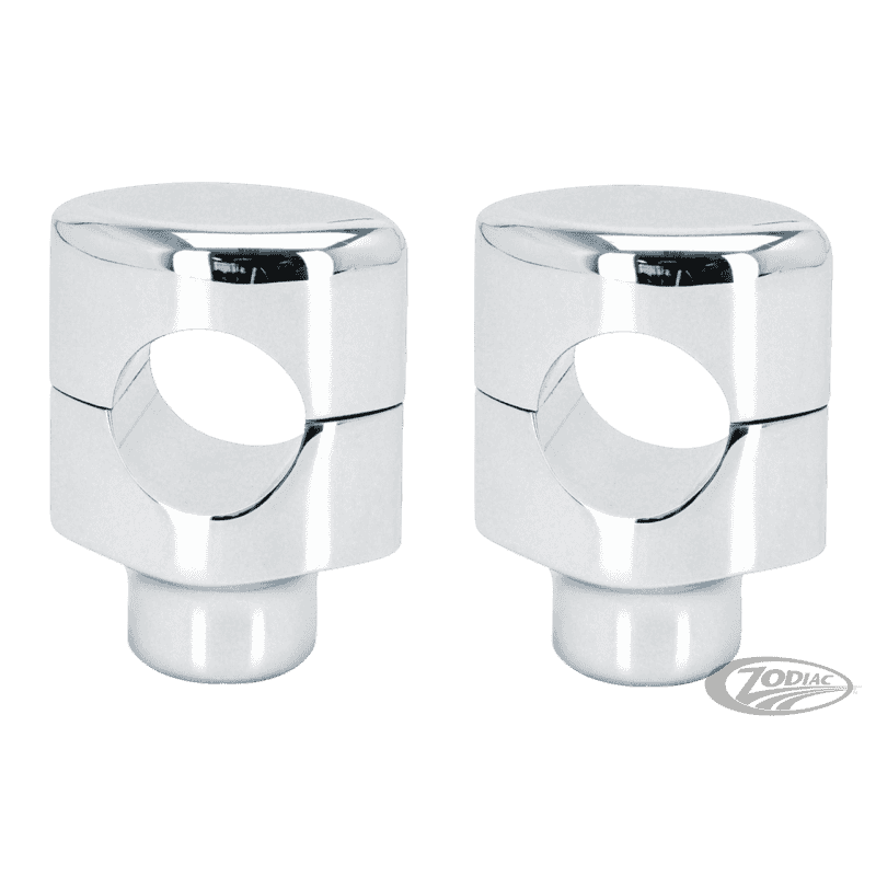 RISER IN ALLUMINIO BILLET PER MANUBRI DA 1 1/2"