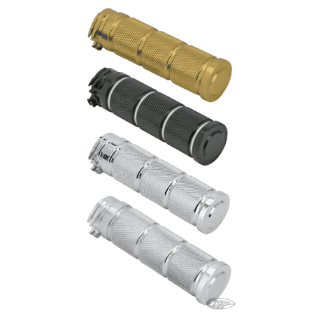 MANOPOLE ZIGRINATE IN BILLET STILE RETRO