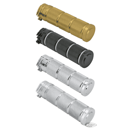 MANOPOLE ZIGRINATE IN BILLET STILE RETRO