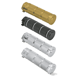 MANOPOLE ZIGRINATE IN BILLET STILE RETRO