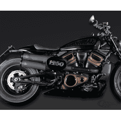 SISTEMA DI SCARICO REGOLABILE MCJ PER SPORTSTER S RH1250S