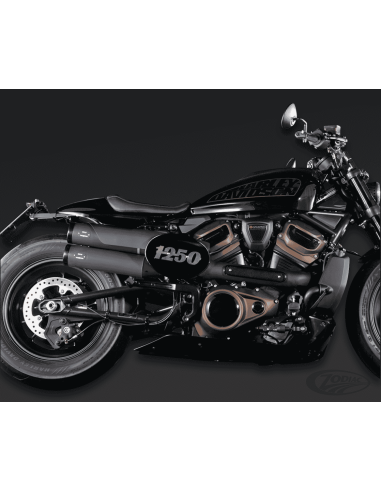 SISTEMA DI SCARICO REGOLABILE MCJ PER SPORTSTER S RH1250S