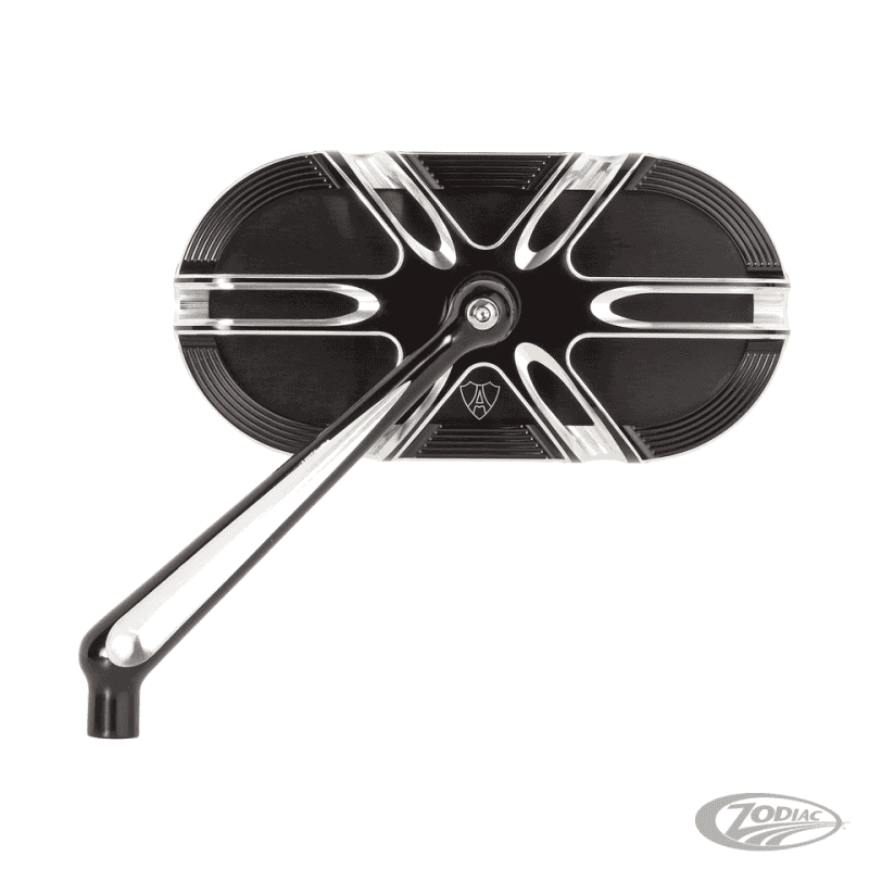 SPECCHIETTI ARLEN NESS SERIE CAGED IN ALLUMINIO BILLET FORGIATO