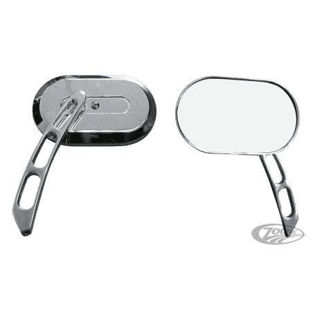 SPECCHIETTI CROMATI OVALI