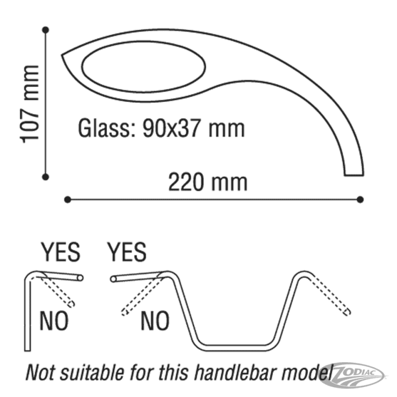 SPECCHIETTI PEGASUS REBUFFINI