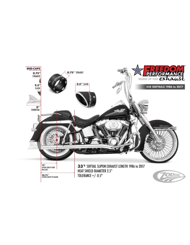 FREEDOM PERFORMANCE/THORCAT SHARKTAIL TRUE DUALS