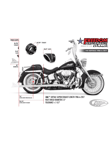 FREEDOM PERFORMANCE/THORCAT SHARKTAIL TRUE DUALS