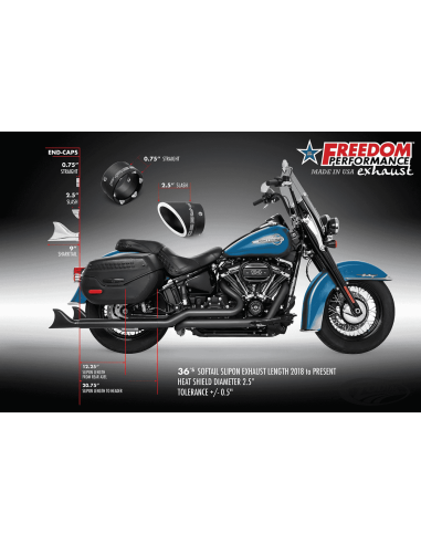 FREEDOM PERFORMANCE/THORCAT SHARKTAIL TRUE DUALS