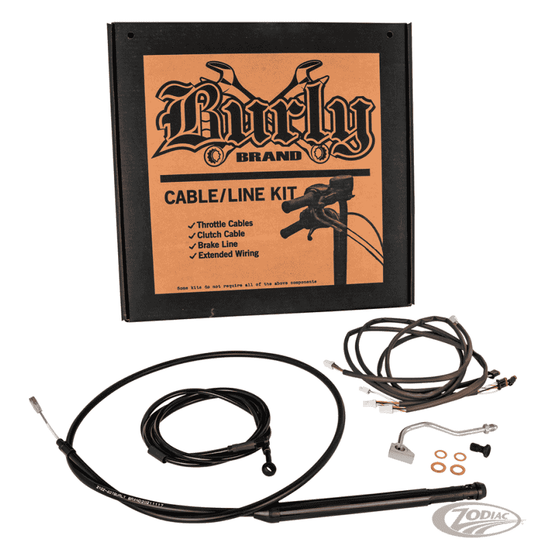 KIT COMPLETI CAVI, CABLAGGI E TUBI DA BURLY