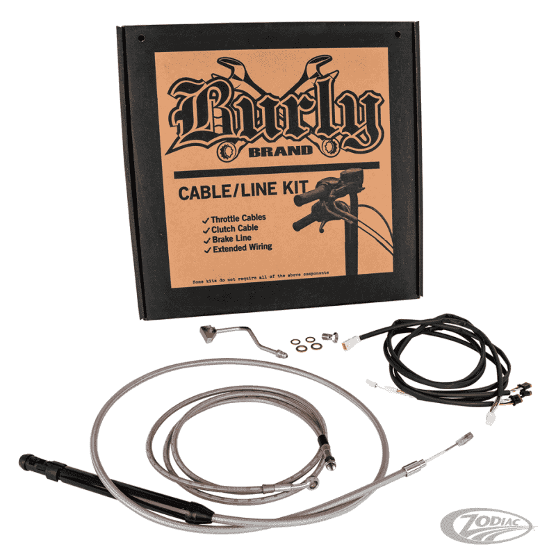 KIT COMPLETI CAVI, CABLAGGI E TUBI DA BURLY