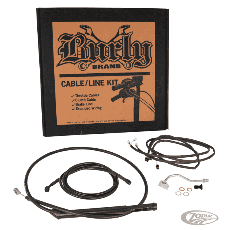 KIT COMPLETI CAVI, CABLAGGI E TUBI DA BURLY