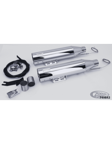 SCARICHI REGOLABILI MCJ PER MILWAUKEE EIGHT SOFTAIL