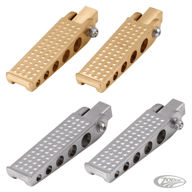 PEDANE POGGIAPIEDI ZIGRINATE KUSTOM TECH