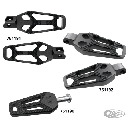 PEDANE POGGIAPIEDI SERIE CROOK TOMMY & SONS PER SOFTAIL MILWAUKEE EIGHT