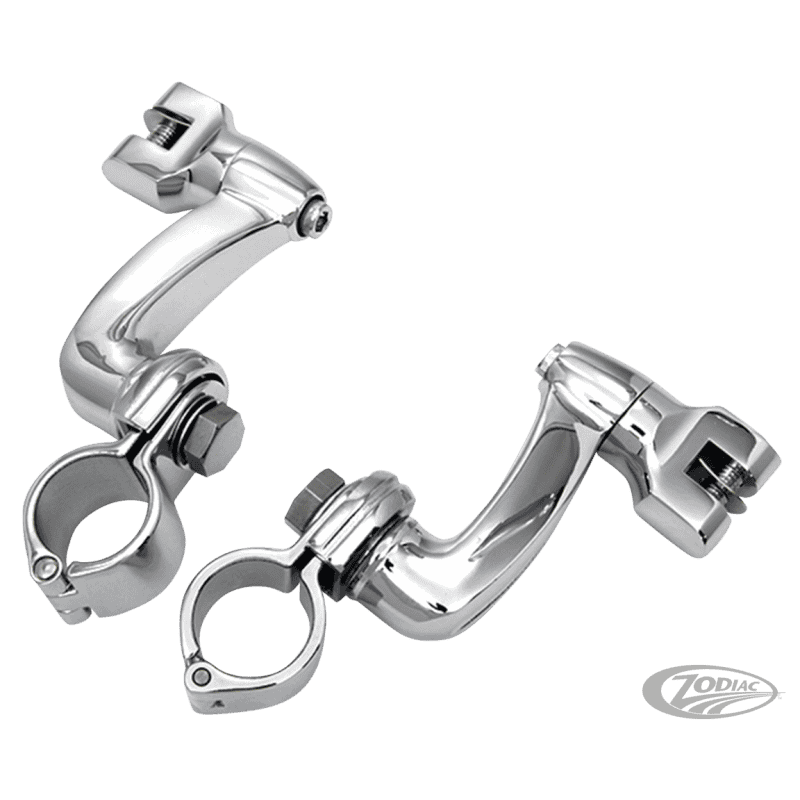 KIT ATTACCHI PEDANE DA RIPOSO REGOLABILI A 360 GRADI