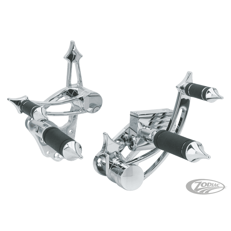 COMANDI AVANZATI "GLADIATOR" IN ALUMINIO BILLET PER FX, FL E SOFTAIL