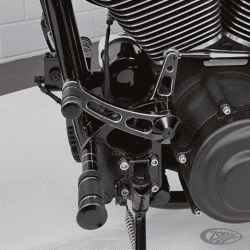 COMANDI AVANZATI IN ALLUMINIO BILLET CROMATO PER SOFTAIL E FX E FL A 4 MARCE 2