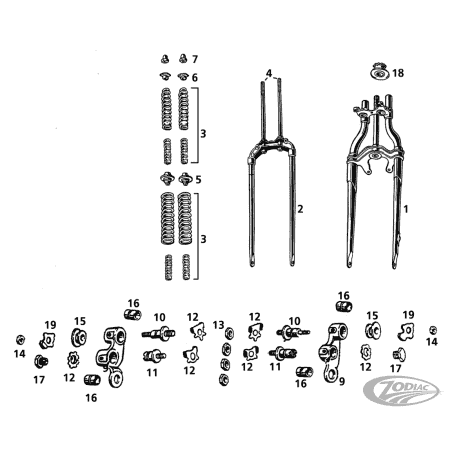 FORCELLE SPRINGER VECCHIO STILE