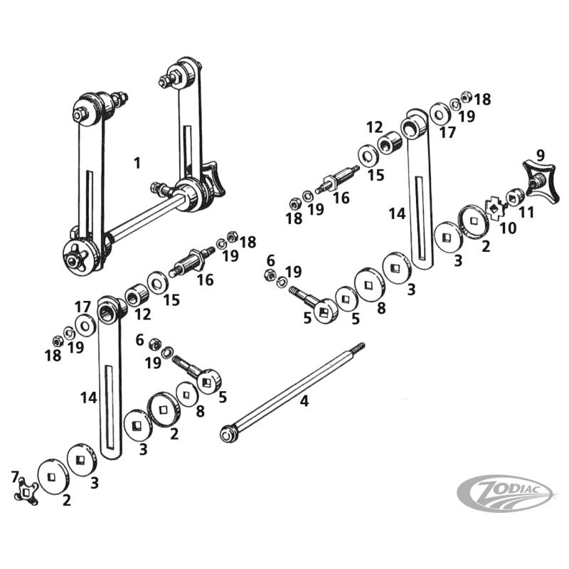 CONTROLLO GUIDA PER FORCELLE SPRINGER OLD STYLE