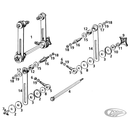 CONTROLLO GUIDA PER FORCELLE SPRINGER OLD STYLE