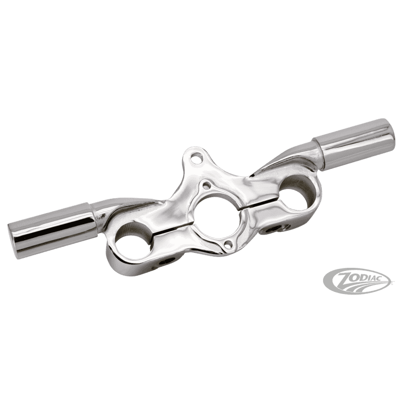 MORSETTI PIASTRE SUPERIORI V-TWIN PER VECCHIE FORCELLE SPRINGER