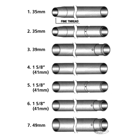 STELI FORCELLA DA 49MM