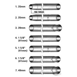 STELI FORCELLA DA 49MM 2