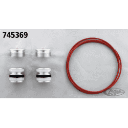 KIT SOSPENSIONI ANTERIORI AD ARIA AMERICAN SUSPENSION PER TOURING