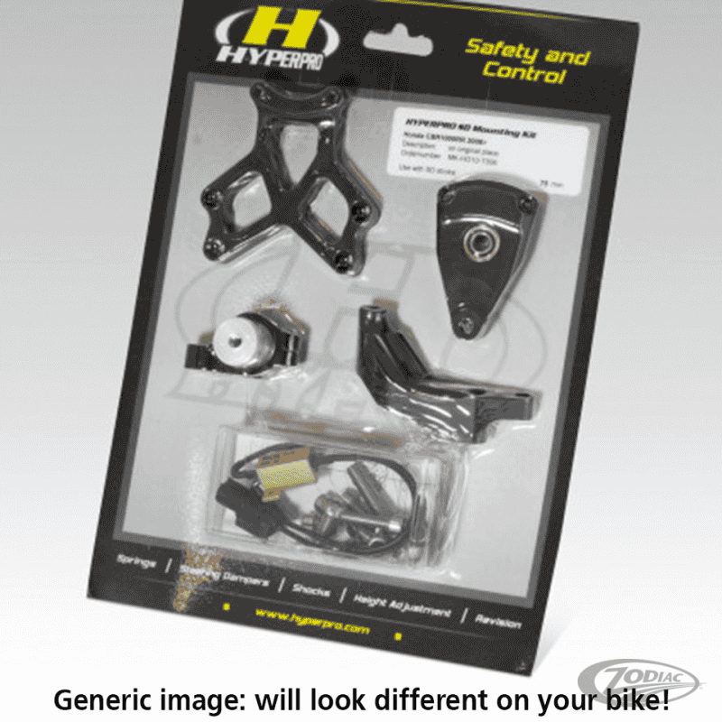 AMMORTIZZATORE DI STERZO HYPERPRO IN ALLUMINIO