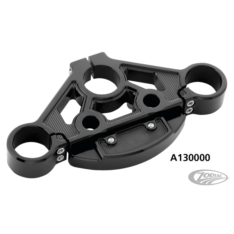 PIASTRA SUPERIORE E KIT PIASTRE FORCELLA NESS METHOD PER ROAD GLIDE