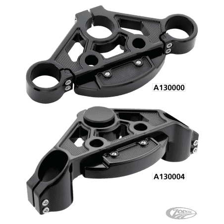 PIASTRA SUPERIORE E KIT PIASTRE FORCELLA NESS METHOD PER ROAD GLIDE